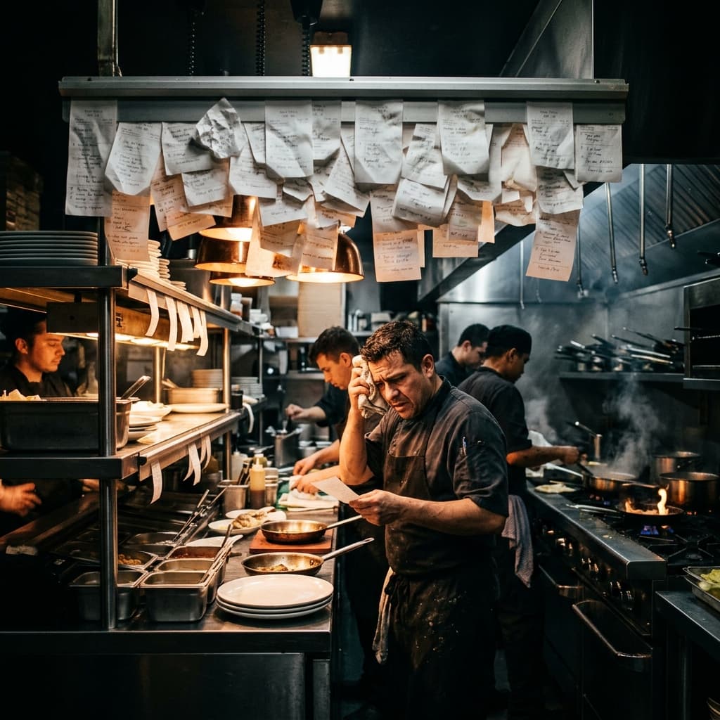 Inventory restaurant operations