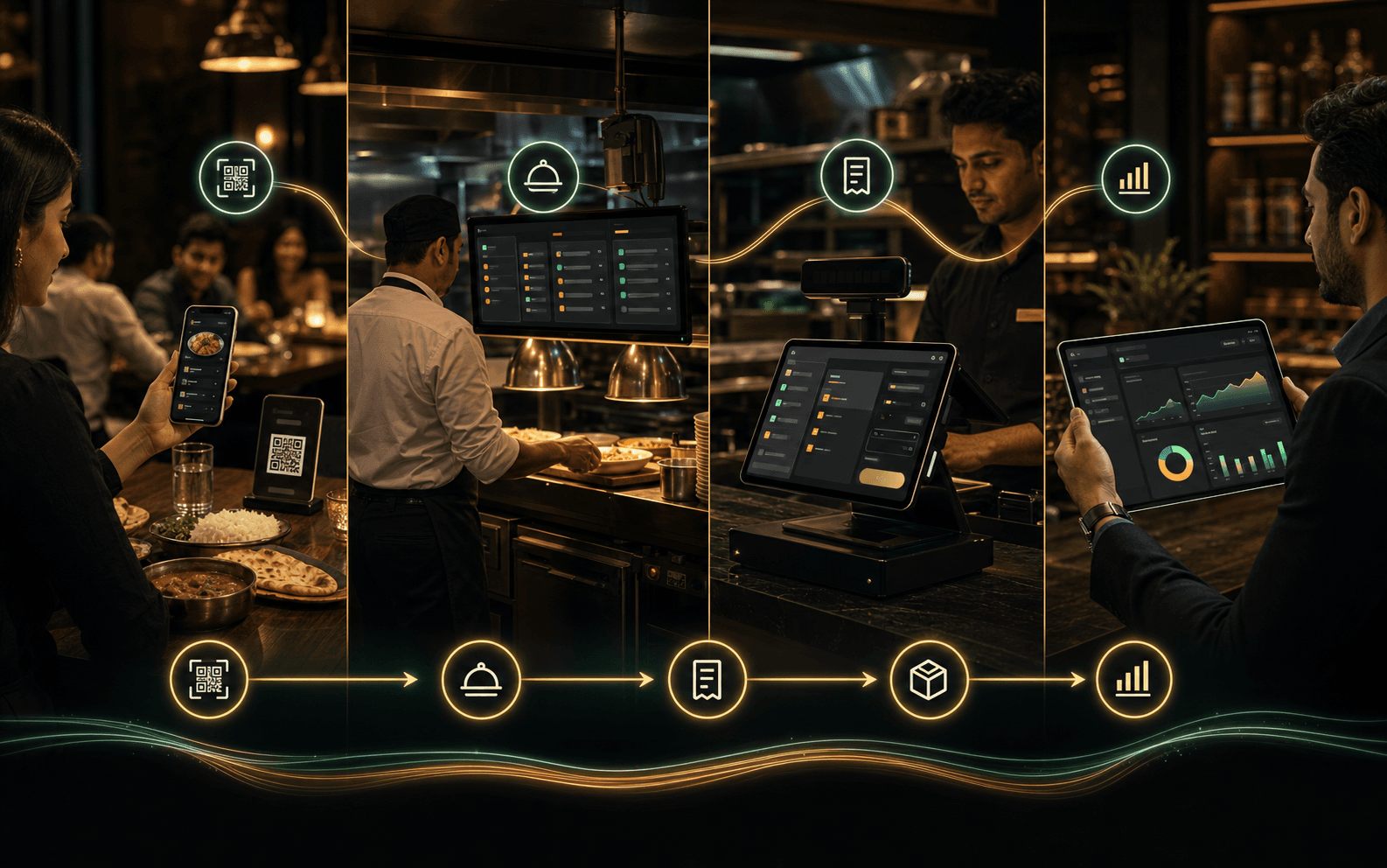 AuraServe connected AI workflow preview